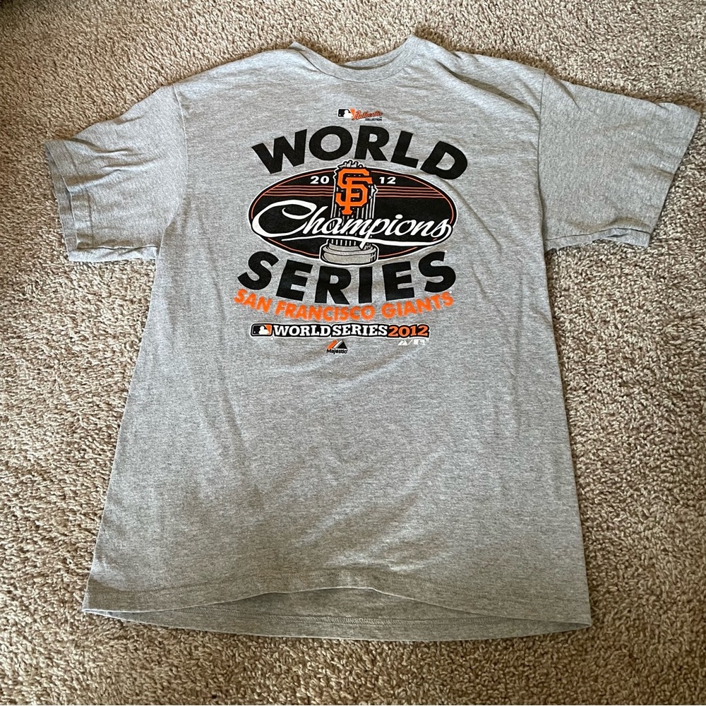MLB San Francisco Giants World Series Championship 2012 WS Champions size L
